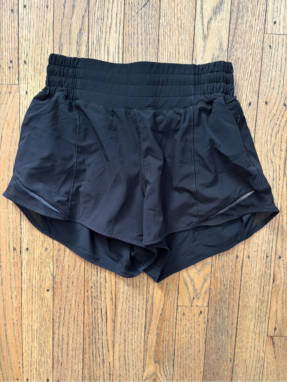 lululemon athletica Black Women’s Athletic Shorts with Built-In Liner
